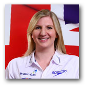 Rebecca Adlington - 'It inspires us athletes if you can get behind us with your support'.